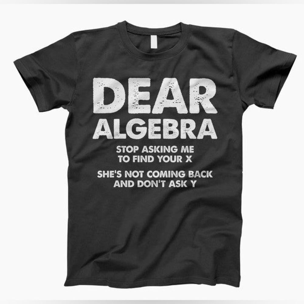 Dear  Albera Shirt, Funny Teacher Shirt, Teacher Appreciation Shirt, Math Shirt